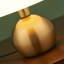 Small gold mushroom touch table lamp - Leonie
