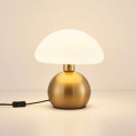 Small gold mushroom touch table lamp - Leonie