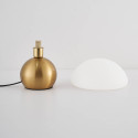 Small gold mushroom touch table lamp - Leonie