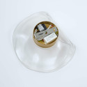 Wall light with clear glass diffuser 7W LED - Lysa