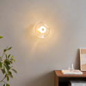 Wall light with clear glass diffuser 7W LED - Lysa