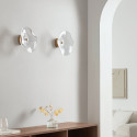 Wall light with clear glass diffuser 7W LED - Lysa
