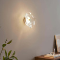 Wall light with clear glass diffuser 7W LED - Lysa