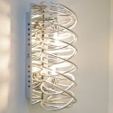 chromed metal contemporary design interior wall light - Memphis