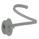 Wall light - LED satin silver design with 3-step dimmer switch - Looper